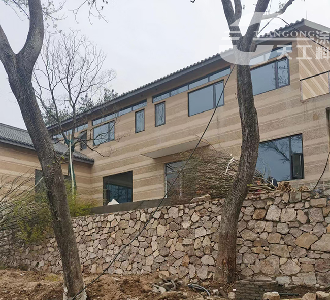 夯土涂料做水泥墻面是怎樣做的